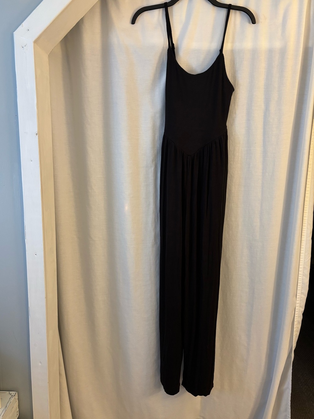 No Boundaries Black Wide Leg Jumpsuit - Picture 2 of 8